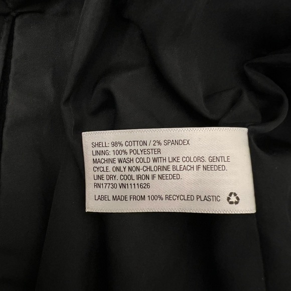 A New Day Black Velvet, Satin, & Buttons Blazer – Size 6  FLAW  Night Out Party - Picture 7 of 10